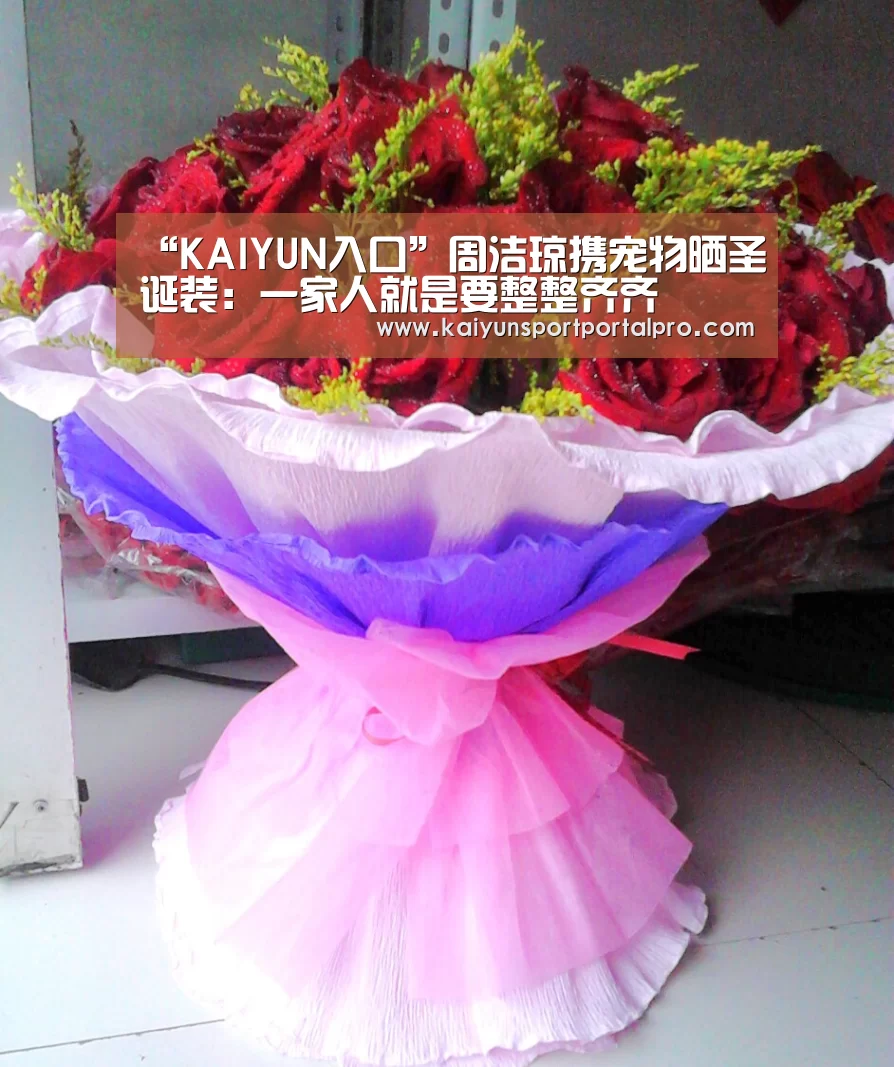 “KAIYUN入口”周洁琼携宠物晒圣诞装:一家人就是要整整齐齐(图1) KAIYUN入口