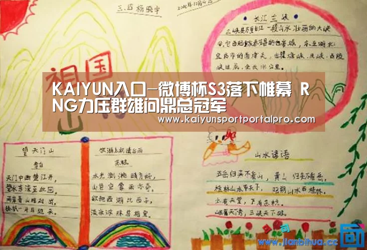 KAIYUN入口-微博杯S3落下帷幕 RNG力压群雄问鼎总冠军(图2) 开云体育官网